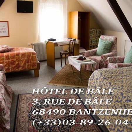 Hotel De Bale Bantzenheim Exteriör bild